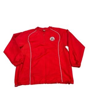 Nike Portland Sea‎ Dogs Team Issue Quarter Zip Size Mens XL Arnie Beyeler